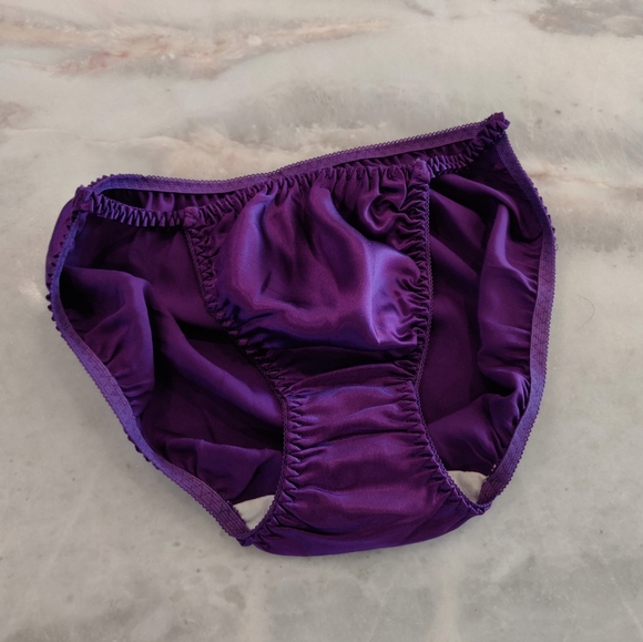 COPY - 3 PCS NWT Silk Panties | Vintage Satin Briefs - Picture 3 of 5